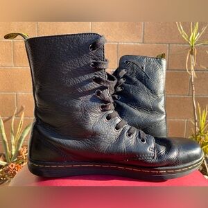 Dr. Martens Stratford Black Lace Up Boots
